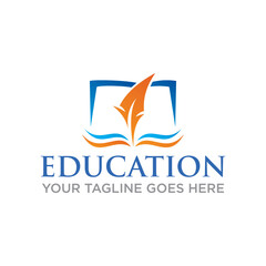 education logo , university logo vector