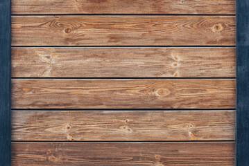 Wooden background for with frames. Texture, backdrop for design. Copy space.