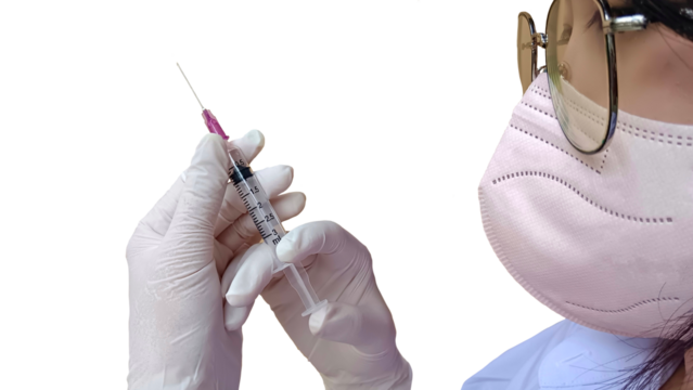 doctor with syringe
