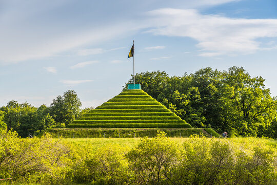 Pyramid in the Park Branitz in Cottbus, Germany