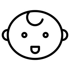 Fototapeta premium children icon