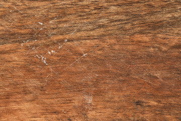 old wooden board weathered and scratched for texture or background