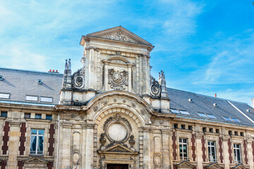 Fototapeta premium Street view of downtown Evreux, France