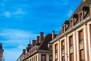 Fototapeta premium Street view of downtown Evreux, France