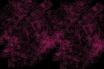 Black abstract background with pink elements