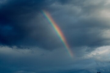 rainbow in the sky