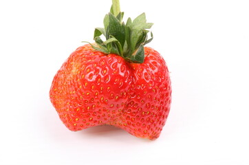 Strawberry isolated on white background