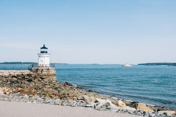 lighthouse on the coast