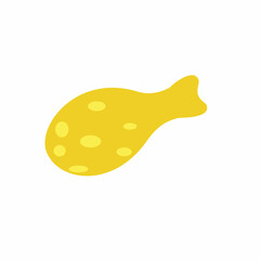 chip isolated on white background