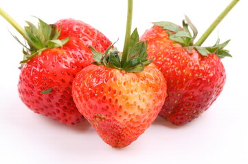 Strawberry isolated on white background