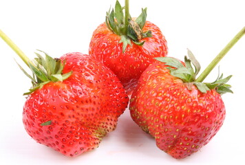 Strawberry isolated on white background