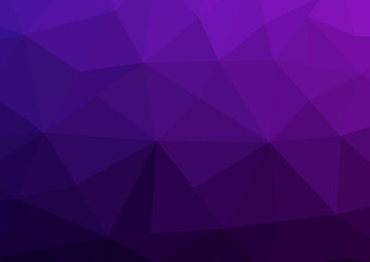 Obraz premium abstract low poly background with triangle shapes