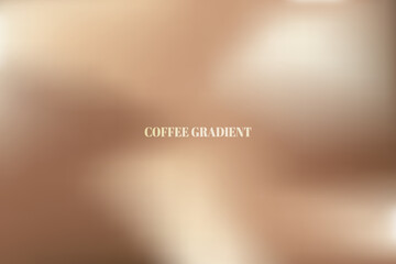 coffee gradient theme for wallpaper template, cover, web banner, menu, sale background. gradient abstract background ,gradient blur colorful fluid gradient abstract design wallpaper presentation