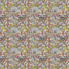 Illustration pattern nice floral wallpaper 