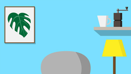 オンライン会議用　バーチャル背景