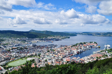 view of the city of kotor country