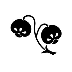 茶の實紋 / 茶の実紋・光琳二葉の茶の實（こうりんふたばのちゃのみ）/ 光琳二つ茶の實（こうりんふたつちゃのみ）