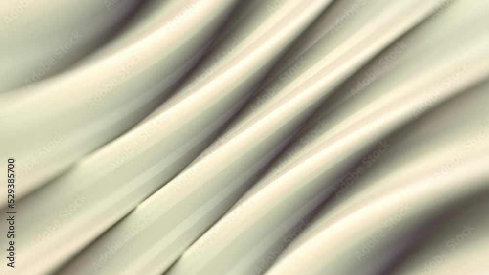 Poster Abstract background with geometric waves. 3d rendering Digital loop animation HD