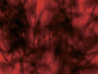 赤背景に黒い靄_横