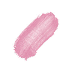 Abstract pink brush stroke overlay, isolated object, splash of watercolor paint, stain made from physical pressure, splatter design texture paint material with grunge art, grungy vintage background