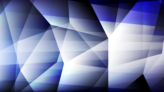 Abstract creative polygonal motion background. Video animation Ultra HD 4k footage.
