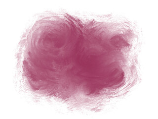 Red abstract brush stroke overlay, isolated object, splash of watercolor paint, stain made from physical pressure, splatter design texture paint material with grunge art, grungy vintage background