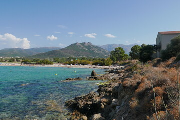 Petites criques en Balagne. Corse