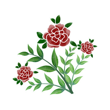 recommend clip art: Digital Watercolor Flower Frame Design.High-Quality PNG format size 6000 x 6000 px. Can be used this graphic for any kind of 
                    Project: bags, pillows, t shirts, etc. whatever you want.