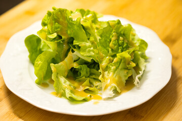 salad with avocado