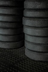 Stack on weight plates 
