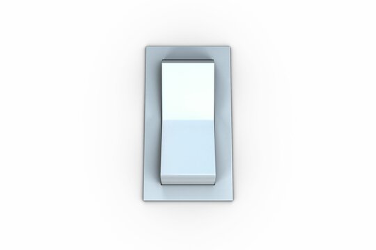 Digitally generated white flip switch