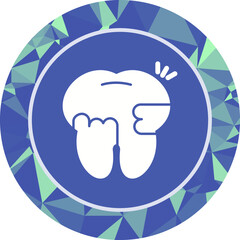 Toothache And Plaque Icon