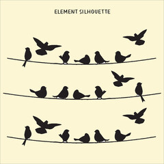 vector silhouette icon isolated background