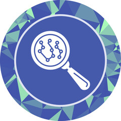 Unique Glyph Vector Icon