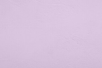 Saturated pastel light purple colored low contrast Concrete textured background. Empty colorful...