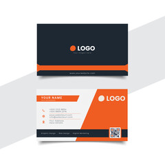 Corporate elegant business card template