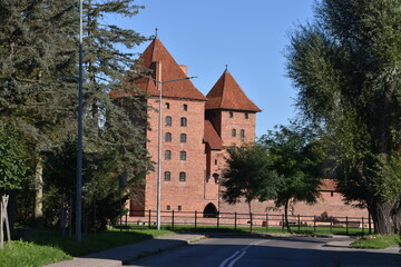 Fototapeta na wymiar Zamek Krzyżacki w Malborku, zabytek UNESCO, 