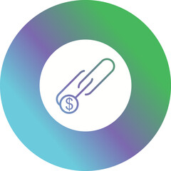 Unique Link Sales Vector Icon
