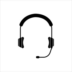 Wifi microphone headset headphone icon