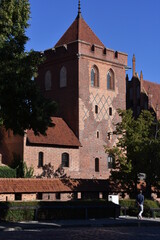 Zamek Krzyżacki w Malborku, zabytek UNESCO,  - obrazy, fototapety, plakaty