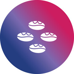 Coffee Beans Vector Icon