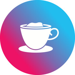 Creamy Coffee Vector Icon