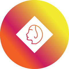 Painting of Woman Icon