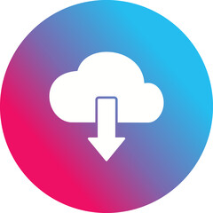 Download from Cloud Icon