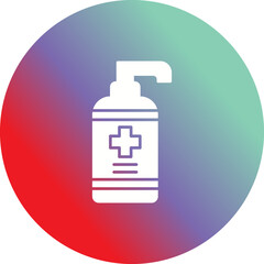 Obraz premium Antiseptic Icon