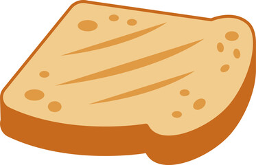 Piece of bread Food icon