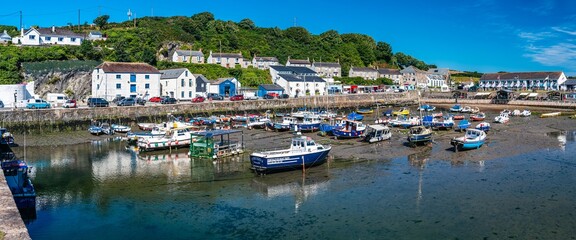 Porthleven Harbour, Porthleven, Helston, Cornwall, England, UK