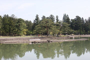 Obraz premium 湖畔