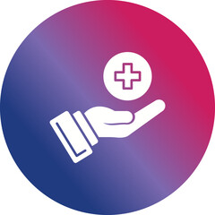 Obraz premium Care Icon