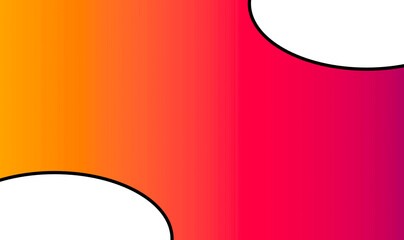 Squared background Template with deckled curved edges for backgrounds, web banner, posters, advertisements and your creative design works